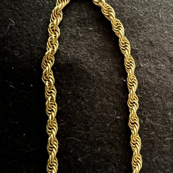 Vintage 2 – Gold-Tone Straight Necklaces w/Tassles - Picture 6 of 7